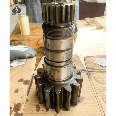 EX55 Swing Pinion Shaft Rotary Gear Excavator Spare Parts