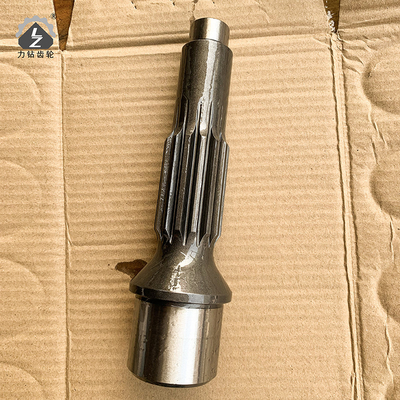 PC200-6 6D102 Excavator Gear Pinion Shaft Forging 14*18H205