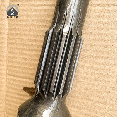 PC200-6 6D102 Excavator Gear Pinion Shaft Forging 14*18H205