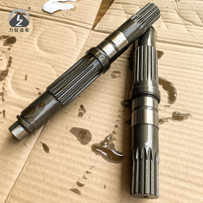 PC120-6 4D102 Excavator Gear Pinion Shaft Construction Machinery Parts