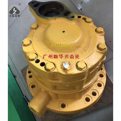 Kubota Swing Drive Gearbox Excavator Swing Assembly PC100-5 Yellow Steel
