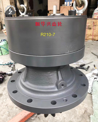 Grey Excavator Swing Gearbox R210 7 Machinery Swing Reduction Gear