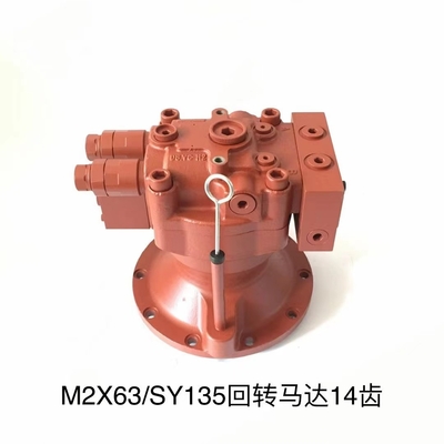 Excavator Hydraulic Swing Motor M2X63 SANYI 135 Travel Drive Motor