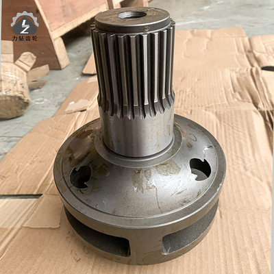 Rotary Tooth Drive Pinion Shaft Mushroom Head E200B Swing Excavator Final Drive Parts