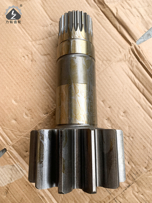 SH265 Swing Pinion Shaft Final Drive 12 Teeth Excavator Swing Gearbox