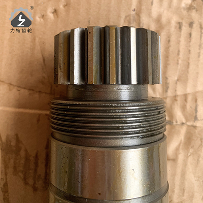 Machinery YC85 Excavator Swing Gearbox Rotary Shaft Pinion Gear 11 Teeth 19 Keys