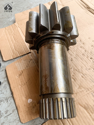 Hydraulic Pump Drive Swing Pinion Shaft 12 Teeth 28 Keys YC135 Excavator