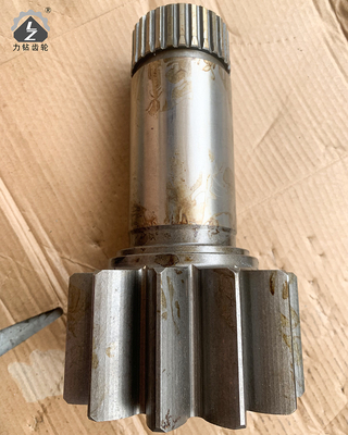 Hydraulic Pump Drive Swing Pinion Shaft 12 Teeth 28 Keys YC135 Excavator