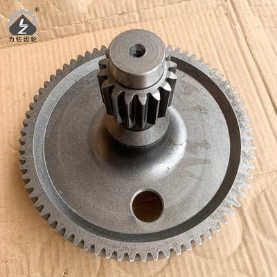 Heat Treatment Excavator Gear PC60 6 Large Oblique Teeth Of Rotary Gearbox