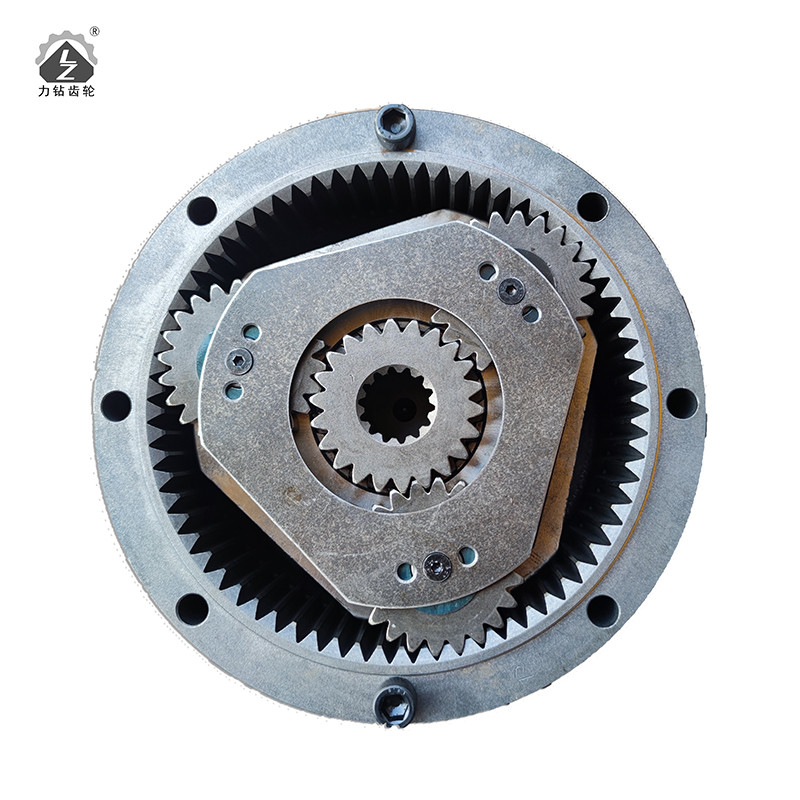 HD400 Excavator Swing Gearbox Steel Hyundai Hydraulic Driven Gearbox